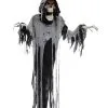 Sprechender Geister Reaper Hängefigur 180cm 2 Sprechender Geister Reaper Hängefigur 180cm -Halloween Totenköpfe Verkäufe sprechender geister reaper haengefigur halloween animatronic figur skeleton reaper hanging figure 39021