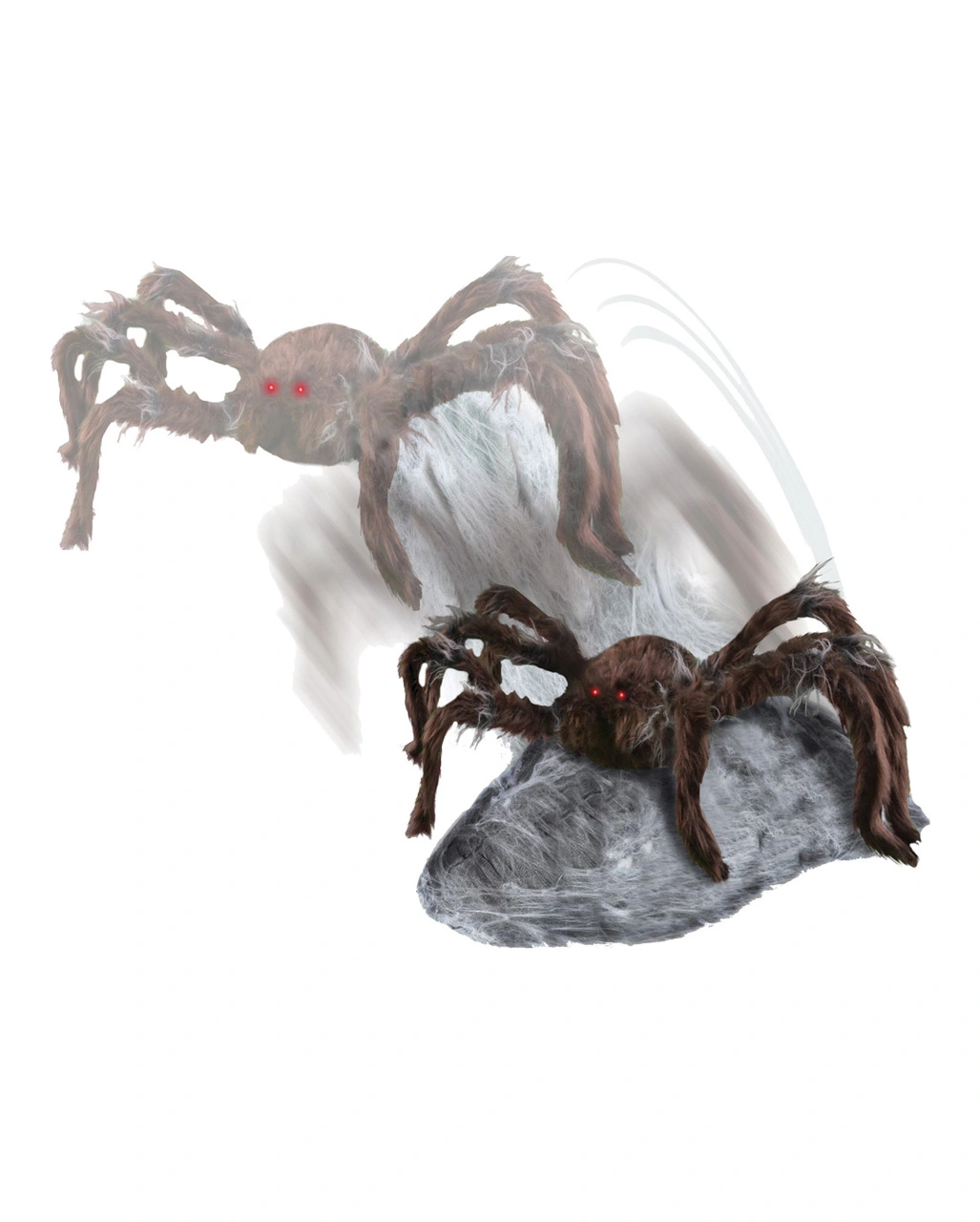 Attackierende Braune Riesenspinne 90 Cm 3 Attackierende Braune Riesenspinne 90 Cm