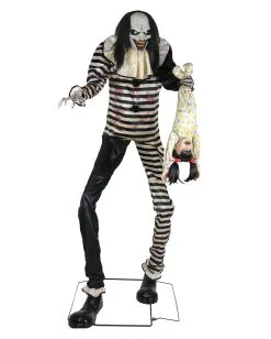 Animatronic Großer Horrorclown Mit Kind