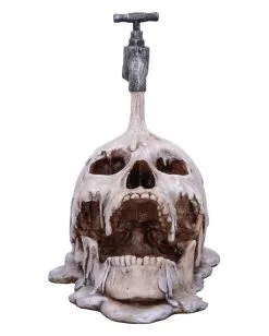 Tapped Drowning Totenkopf -Halloween Totenköpfe Verkäufe tapped drowning totenschaedel deko gothic halloween und horror deko tapped drowning skull decor 51004 5