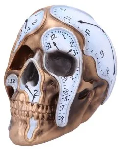 Die Zeit Vergeht Uhren Schädel 17,5cm 9 Die Zeit Vergeht Uhren Schädel 17,5cm -Halloween Totenköpfe Verkäufe time goes by uhren schaedel 175cm time goes by clock skull die zeit vergeht totenkopf gothic deko 53997 3
