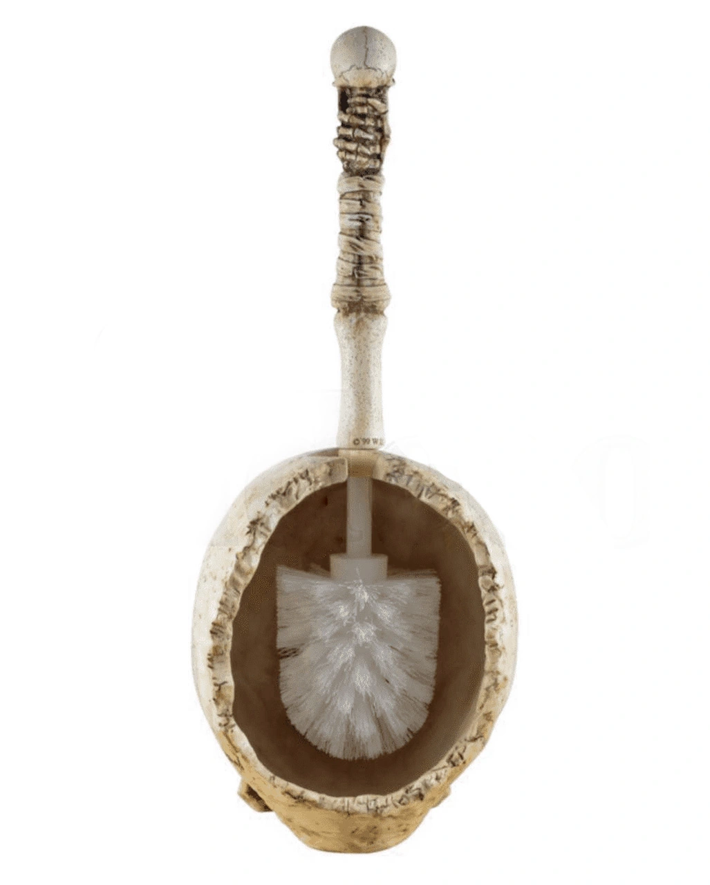 Totenkopf Toiletten Bürstenhalter Mit Bürste 4 Totenkopf Toiletten Bürstenhalter Mit Bürste – Bild 2