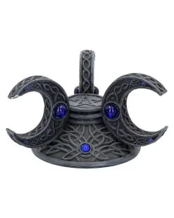 Dreifach Mond Kristallkugel Halter 10cm -Halloween Totenköpfe Verkäufe triple moon kristallkugel halter triple moon wahrsagekugel halter triple moon crystal ball holder 50793 03