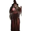 Wahrsager Hexe Halloween Animatronic -Halloween Totenköpfe Verkäufe wahrsagende hexe halloween animatronic soothsayer witch halloween animated prop horror und halloween deko 51246