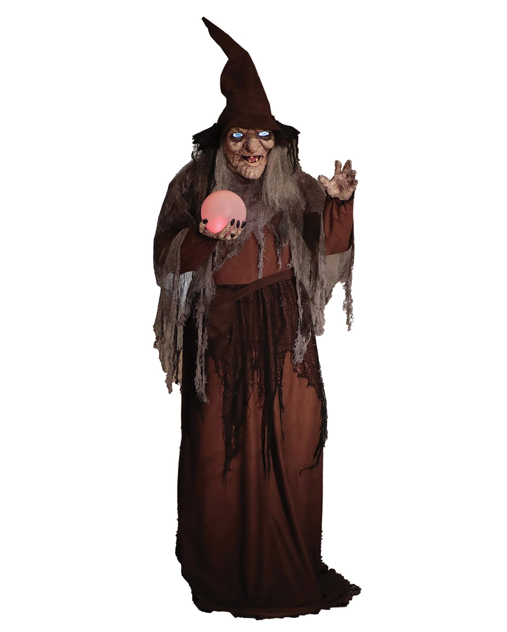 Wahrsager Hexe Halloween Animatronic 3 Wahrsager Hexe Halloween Animatronic