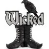 Wicked Hexenstiefel Glitter Deko Mit Krähe 24cm 2 Wicked Hexenstiefel Glitter Deko Mit Krähe 24cm -Halloween Totenköpfe Verkäufe wicked hexenstiefel mit rabe glitter deko wicked witch boots with raven glitter deco deko walpurgisnacht 54376 2