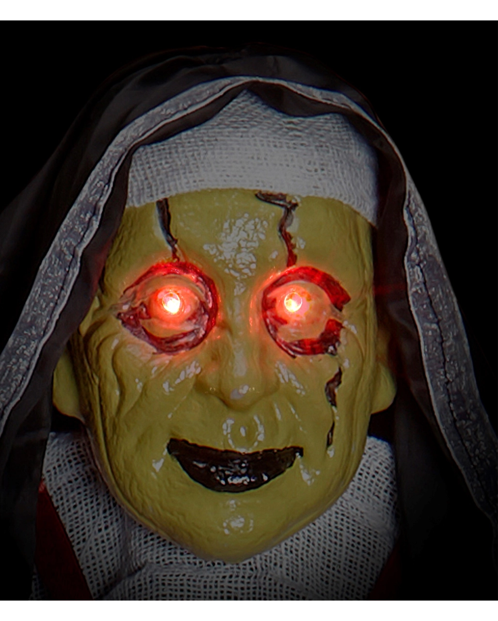 Untote Nonne Mit Blinkenden Augen 137cm 5 Untote Nonne Mit Blinkenden Augen 137cm – Bild 3